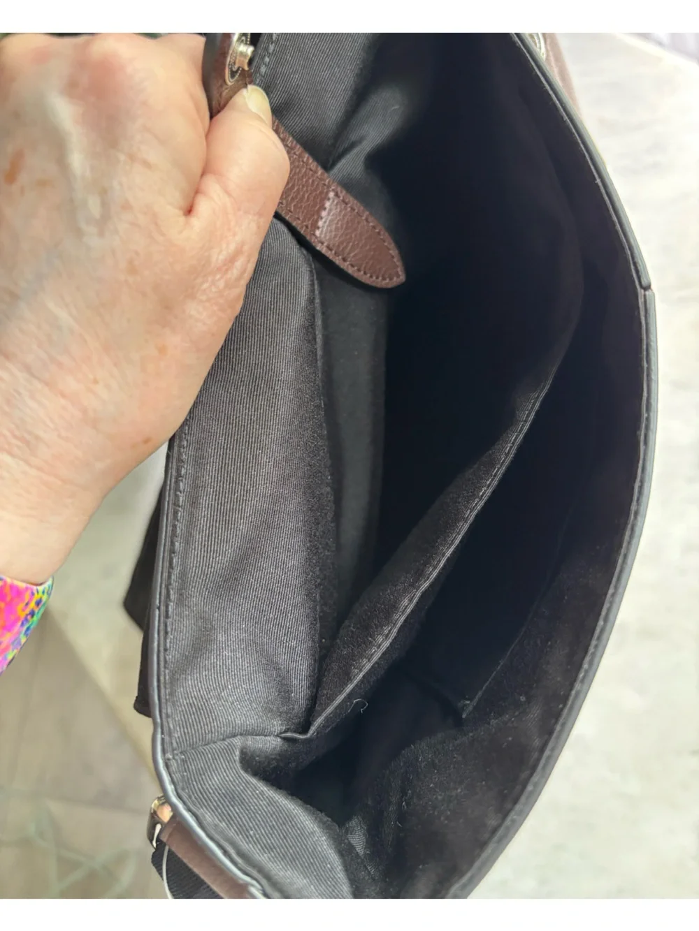 NWT Unisex Coach Charles Messenger Bag in Mahogeny